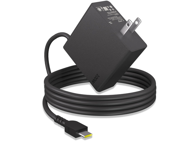100W 65W GaN USB C Wall Charger Ac Adapter Compatible with Lenovo for ThinkPad X1 Carbon T14 T15 E14 E15 T480 T490 T580, for Yoga 7i 9i C940...
