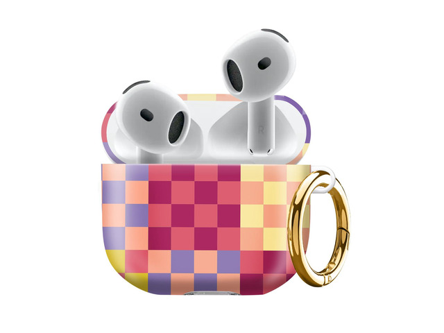 Compatiable with AirPod 4 Protective Case 2024, Soft Protective Case with Keychain for Women,Cute Shockproof Charging Case Cover for AirPod...