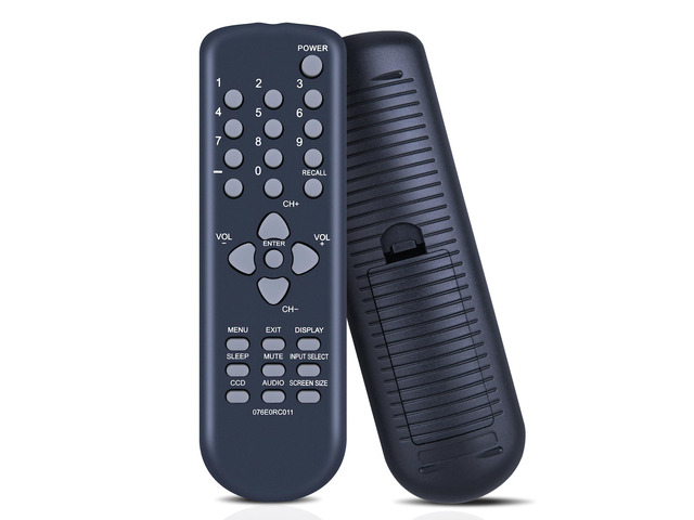 076E0RC011 Replacement Remote Control for SANSUI TV HDLCD1909 HDLCD185W HDLCD19WB HDLCD1909A HDLCD1909B