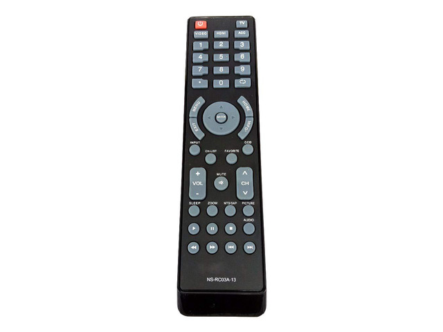 NEW NS-RC03A-13 Remote Control for Insignia LCD TV NS-24E340A13 NS-46L240A13 NS-55L260A13