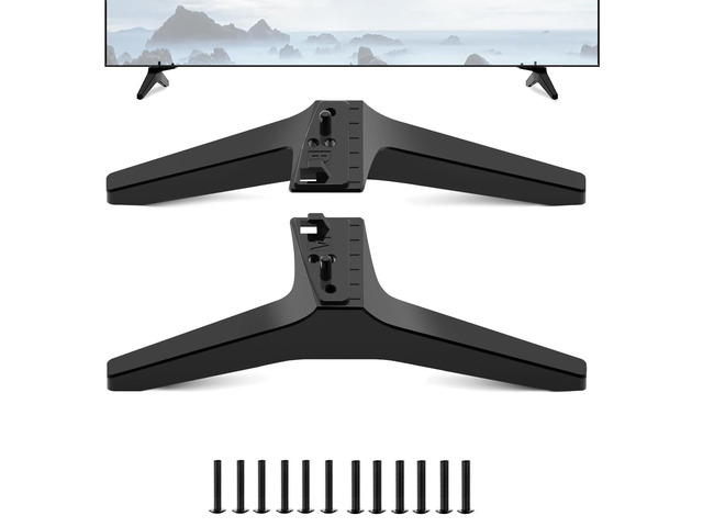 Stand for LG TV Legs Replacement, TV Stand Legs for LG TV Stand 60UJ/65UJ/60UK/65UK 65UK6500 65UK6200 65UJ6300 65UJ6050 65UJ6200 65UJ630T 65UJ635T...
