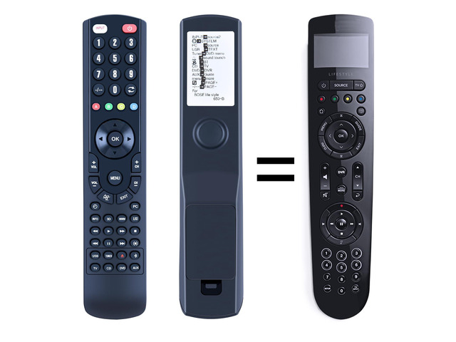 Remote Control for Bose Lifestyle 650/600/550 Media Center 743877-0010