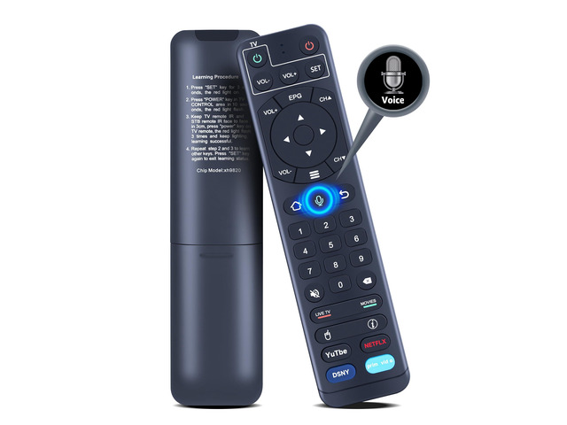 Replacement Remote Control for vSeebox V2 Pro with Voice Command, for vSeeBox Elite, V1 Pro, V1 Max
