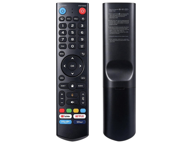 New Replacement V3 Pro Voice Remote Control, Compatible with vSeeBox V5, V3, V2, V1 Pro, V3 Plus, V1 Max, Elite, Max Models