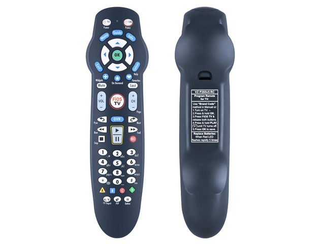 Replacement Remote Control Compatible with Verizon Fios VZ P265v5 P265v4 RC TV STB, for RC1445302/00B