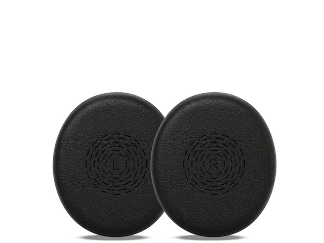 Replacement Ear Pads for Jabra Evolve2 50 Evolve2 55 Wired Stereo Headphone, Ear Cups Cover, Soft LeatherMemory Foam Headset Cushions-Black
