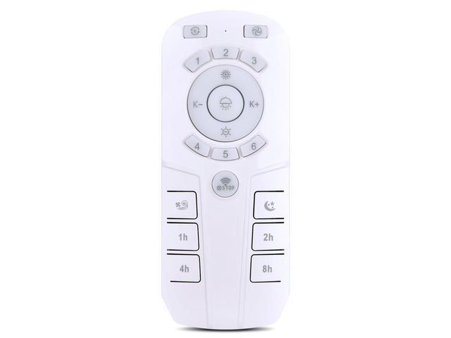 Replacement Remote Control for FTZVRD 7045 7052 Caged Ceiling Fan with Light, for Garwarm, for Ganeed Crystal Fandelier Ceiling Fan