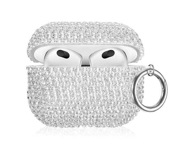 Bling Case Compatible with AirPods 3rd Generation (2021), Sparkling Diamond Case for AirPods 3 Case Bling Rhinestones for Women, Shockproof...