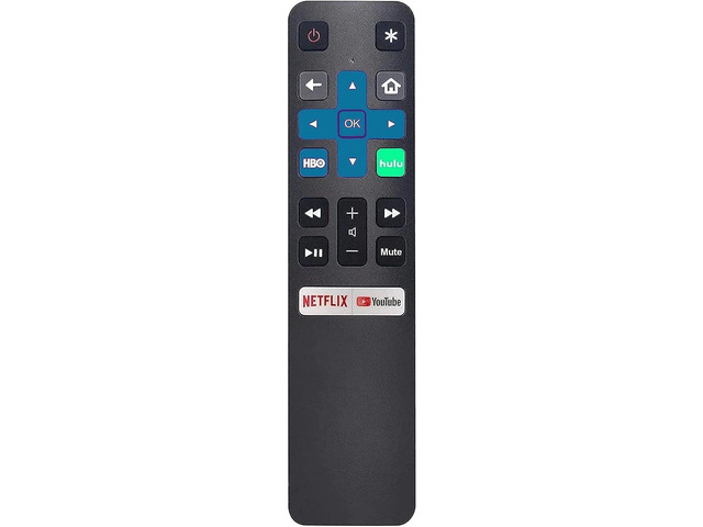 Basic Replacement Remote for Westinghouse WA43UFA1001, WA50UFA1001, WA55UFA1001, WA65UFA1001, WA43UFT1001, WA50UFT1001, WA55UFT1001, WA65UFT1001....