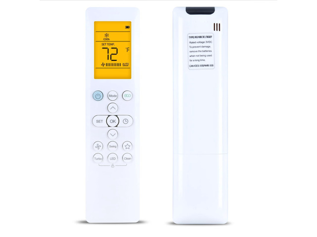 RG10A4(D1) Remote for Samsung/Pioneer/Elgin/Midea/SENVILLE Air Conditioner RG10A4(S)/BGEF RG10A3(B2S)/BGEF