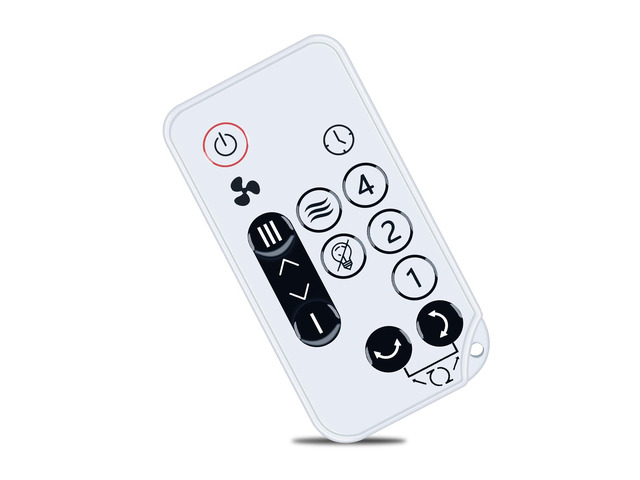 Replacement Remote Control for IRIS Ohyama Woozoo Air Circulator Fan SC15T PCF-SC15T 1354207