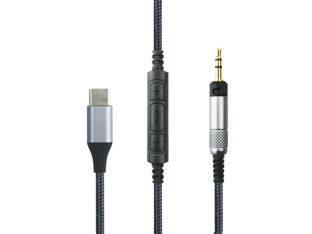 USB C to 2.5mm Audio Cable Compatible with Audio Technica ATH-M60X ATH-M50x ATH-M40x ATH-M70x Headphone, Remote Volume Mic Remote Volume Mic...