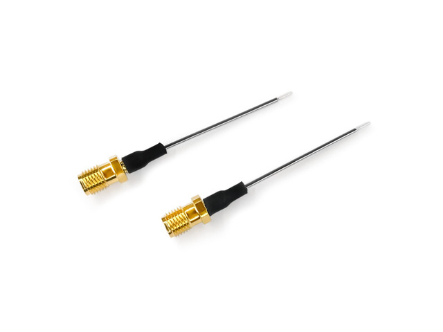 TOJOIN SMA Female to PCB Solder Coaxial Cable 047 Semi-Rigid Cable 12.5GHZ Semi Steel Cable 2 inches (5cm) 10PCS