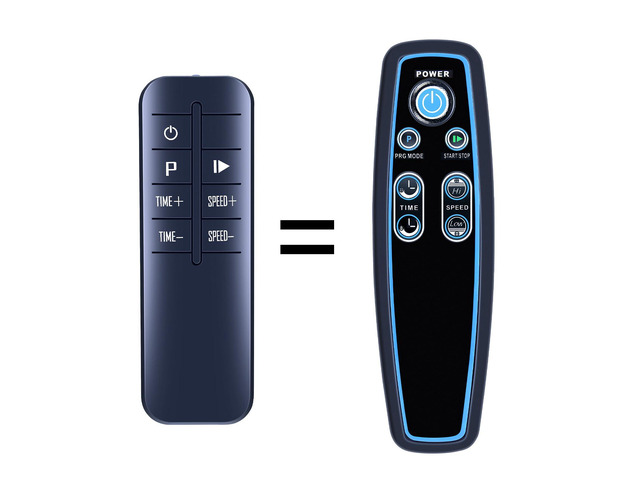 Replacement Remote Control for LifePro Vibration Plate Exercise Machine LP-WVRM LP-WVRM-BLK LP-WVRM-BLU LP-WVRM-WHT LP-WVRM-BLK-RTL