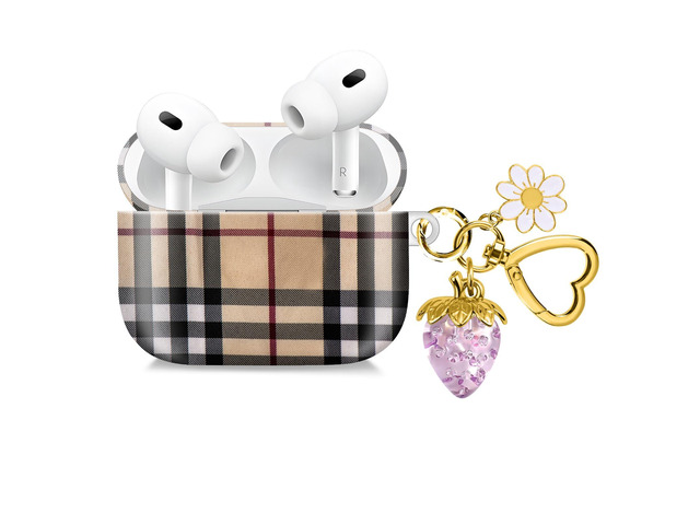 Compatible with AirPod Pro 2nd / 1st Generation, 2023/2022/2019, the Fully Protected Shockproof Wireless Earphone case Comes with a Cute and...