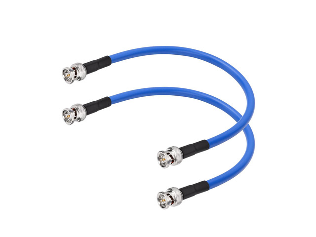 12G SDI Cable 1FT BNC Male to Male Video Coaxial Cable RG6 Coaxial Cable 75 Ohm Ultra Low Loss for 8K 4K 6G-SDI 3G Video Security Camera SDI...