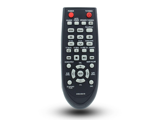 Replacement Remote Control for Samsung Soundbar PS-WF450 HW-F355 HW-F550 HW-FM45C HW-F450ZA AH59-02547B HW-H550 HW-H550ZA HW-H551 HW-H570 HWFM45C...