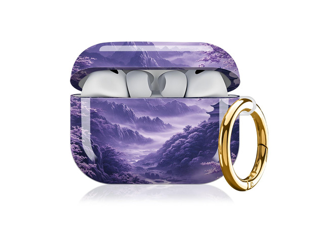 Compatible with AirPod Pro 3 Case,Protective Shockproof Cover with Keychain Ring, Stylish Design for Women, Cute Charging Case for AirPod Pro 3rd...