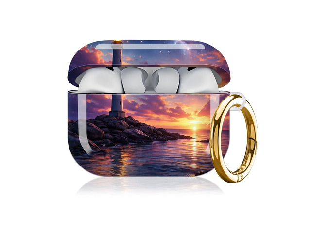 Compatible with AirPod Pro 3 Case,Protective Shockproof Cover with Keychain Ring, Stylish Design for Women, Cute Charging Case for AirPod Pro 3rd...