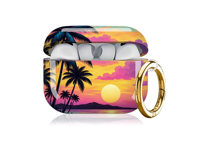 Compatible with AirPod Pro 3 Case,Protective Shockproof Cover with Keychain Ring, Stylish Design for Women, Cute Charging Case for AirPod Pro 3rd...