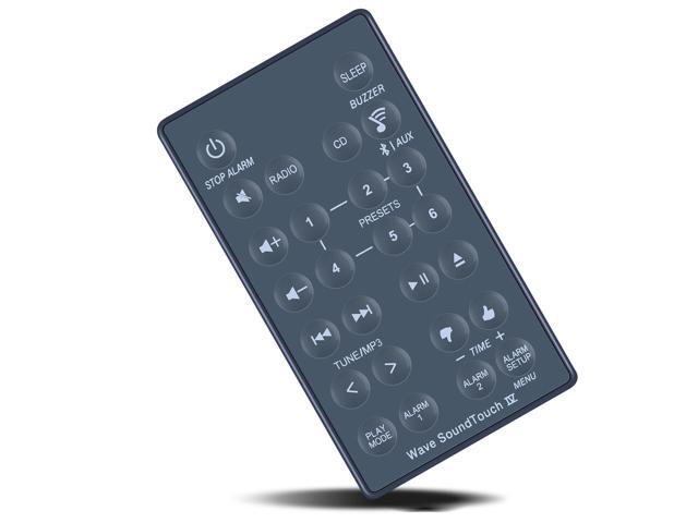Replacement Remote Control Compatible for Bose Wave SoundTouch Music System IV 417788-WR 417788-WMS 738031-1710 3WINF0AW 737251-1710