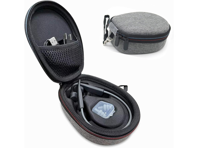 Nank Hard Case for Shokz OpenRun Pro/OpenMove/OpenSwim, Headphone Case Work with AfterShokz Aeropex/Trekz Air/Titanium Mini/Trekz...