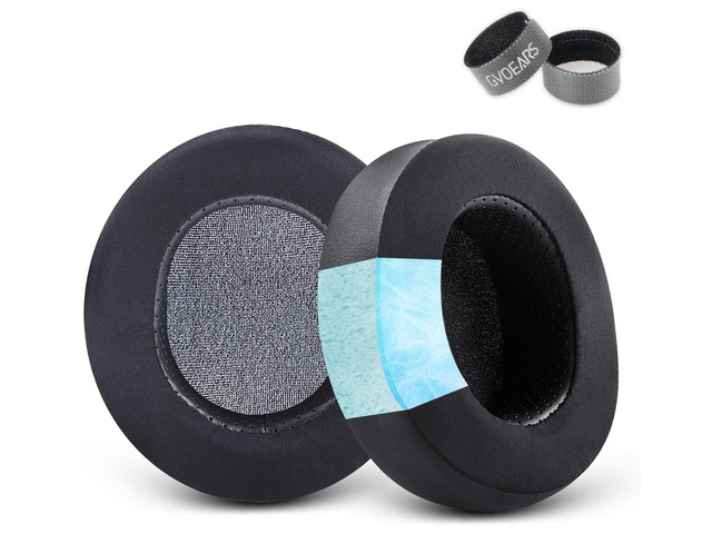 GVOEARS Cooling Gel Replacement Ear Pads Cushions for Steelseries Arctis 1/3/5/7/7X/9/9X/Pro/Prime/Xbox (Do Not Fit Any Arctis Nova) Wireless...