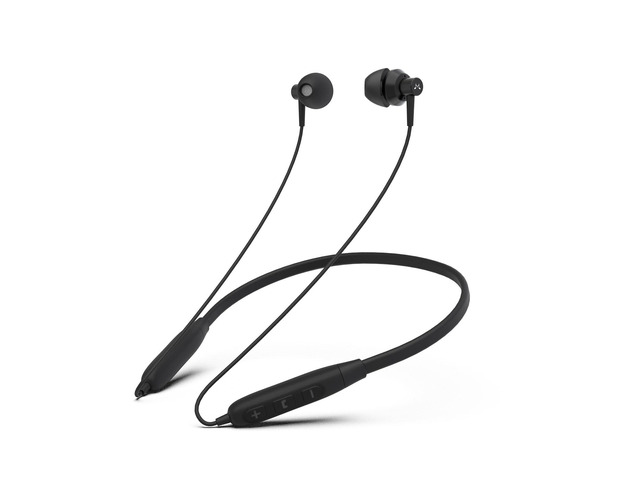 S20BT Neckband Bluetooth Earbuds, with Mic, Long Playtime, Black Crystal clear calls, Bluetooth 5.0, 20hr battery, Hi-Fi sound, Magnetic storage,...