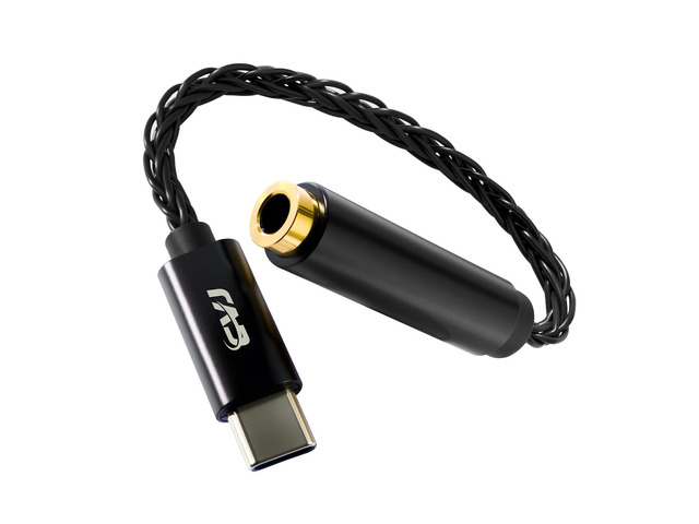 USB C to 4.4mm Audio Adapter, USB C to Aux with CX31993 DAC Chip High Res 32bit/384kHz 4.4mm to USB C, 10000+ Times Bending, with...