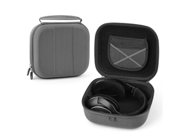 Headphones Carrying Case Compatible with Sennheiser HD 660s 2/579/599/400S, Behringer HPX2000 and More, Protective Hard Shell Travel Bag with...