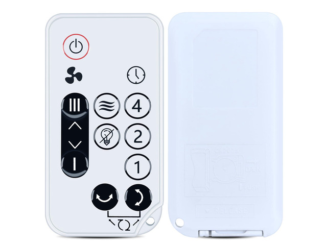 Remote Replacement for Woozoo Globe Fan Oscillating Fan Compatible Models: SC15T PCF-SC15T 1354207, No Programming, Stable Signal, Fast Response