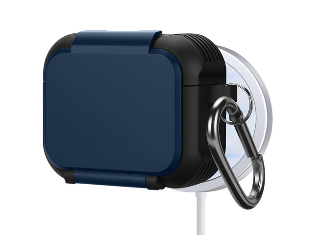 Protective Case Compatible with AirPods Pro 3 Built-in Mirror & Phone Stand, MagSafe Ready, Shockproof Earbud Cover Design for AirPods Pro 3rd...