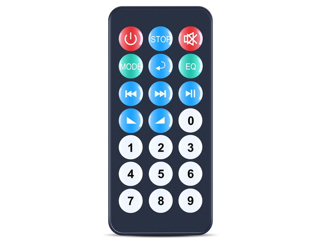 Replacement Remote Control for Rockville Dual 15' Karaoke Machine RPG2X15, for Gemini AS-15BLU-PK, for Acoustic AA15LBS AA15BT AA8B, for Pyle...