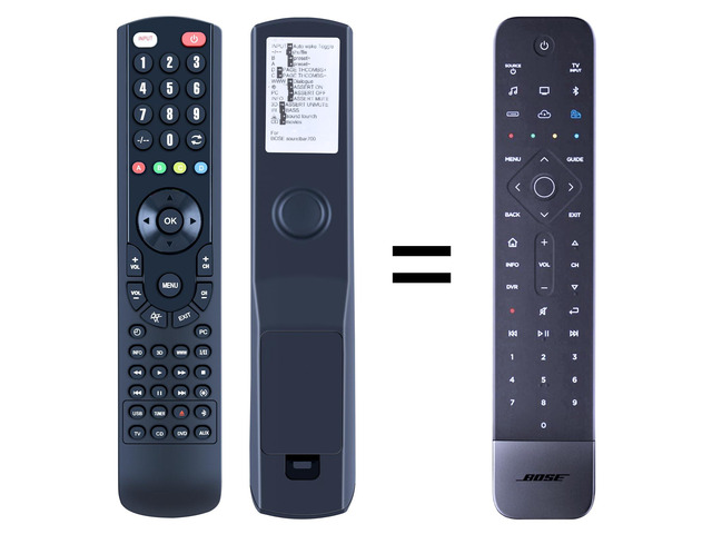 Replacement Remote Control for Bose Smart Soundbar 700 809954-0020 Only