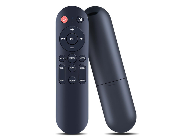 New Replacement Remote Control for MEREDO 2.1CH 37 Inch Sound Bar for Smart TV with Subwoofer, for MEVOSTO D7H Soundbar