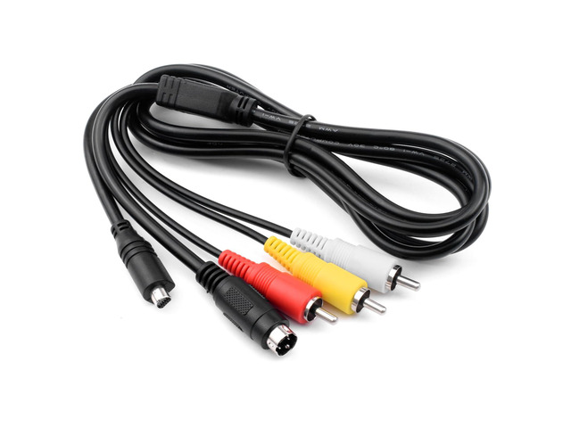 VMC-30FS VMC 15FS A/V RCA to S-Video Cable Compatible with Sony Handycam DCR-SR40 DCR-SR42 DCR-SR47 DCR-SR68 DCR-SR80, DCR-SR82 DCR-SR85 DCR-SR88,...