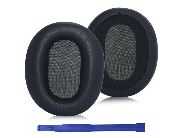 Replacement Ear Pads for Sony WH-CH720N, WH-CH710N - Black for Sony Headphones Replacement Ear Pads with Protein Leather & High-Density Memory Foam