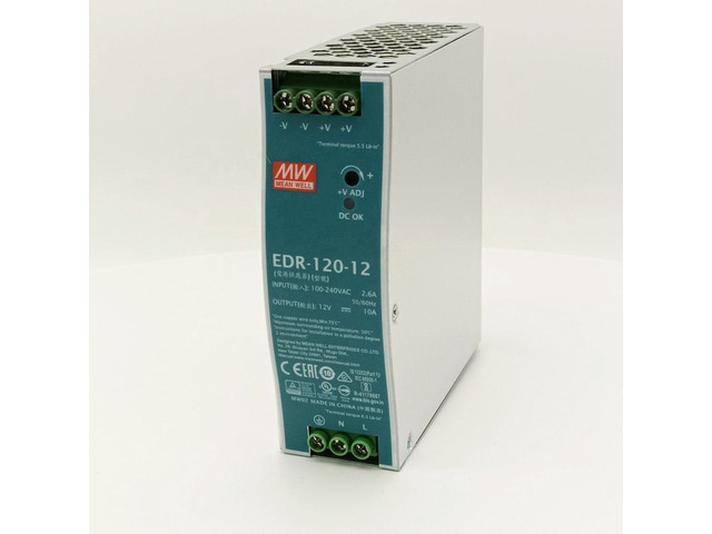 EDR-120-12 Mean Well 120W 12V 50A Switching Power Supply