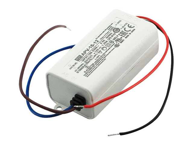 APV-12-16 Mean Well 15W 12V 1.25A Switching Power Supply