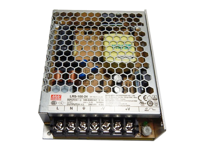 LRS-100-24 Mean Well 24V 4.5A 108W Switching Power Supply