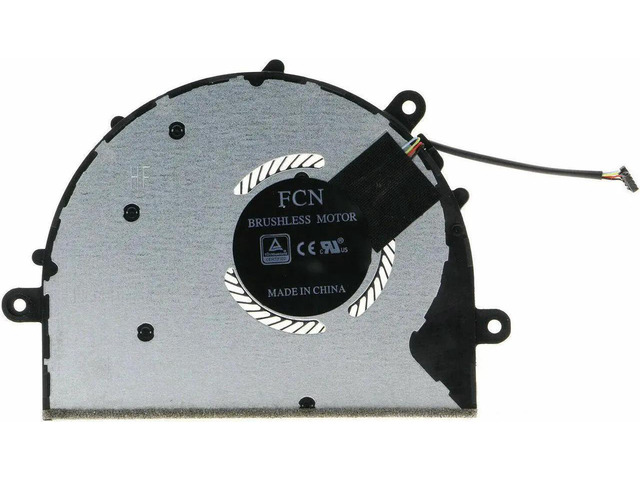 New Replacement Laptop CPU Cooling Fan, 4-Pin PWM Cooler Compatible with Lenovo Yoga 720-12IKB 81B5 Notebook, P/N BL0110400776 BL0110400788