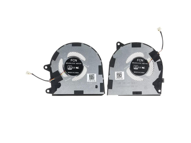 New CPU GPU Cooling Fan Set, 4-Pin PWM Replacement Fan Compatible with Lenovo Yoga 730-15IKB 730-15IWL Laptop, PN 5F10Q96471, CPU DFS541105FC0T...