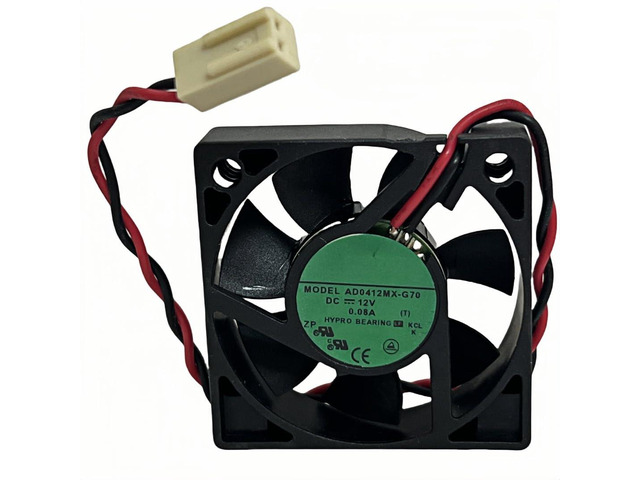 AD0412MX-G70 DC Brushless 12V 0.08A 40x40x10mm 4010 2Wire HyproBearing Silent Fan, ADDA Compatible Replacement Fan for NVR DVR Router Embedded...
