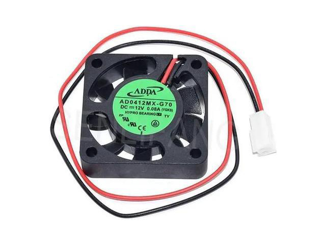AD0412MX-G70 DC Brushless 12V 0.08A 40x40x10mm 4010 2Wire HyproBearing Silent Fan, ADDA Compatible Replacement Fan for NVR DVR Router Embedded...