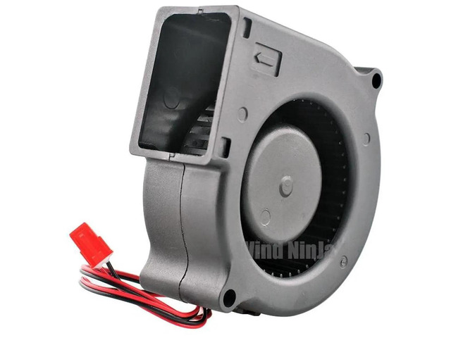 CHA7512RX30B 75x75x30mm DC12V 0.65A 4500RPM High Speed Centrifugal Blower Cooling Fan, 75mm DC Brushless Blower Fan Replacement for Dryer...