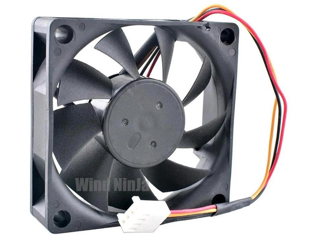 DA07020B12U 70x70x20mm DC12V 0.70A Dual Ball Bearing HighSpeed Cooling Fan, 70mm Brushless Replacement Fan for PC Computer Hardware, Cabinet &...