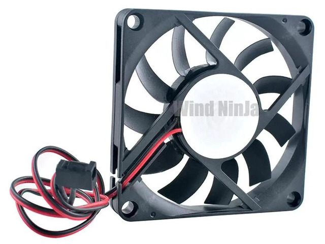 70x70x10mm DC5V USB Connector Axial Cooling Fan, 7010 70mm Brushless Mini Fan Replacement for Router, Modem and Small MicroElectronic Devices Heat...