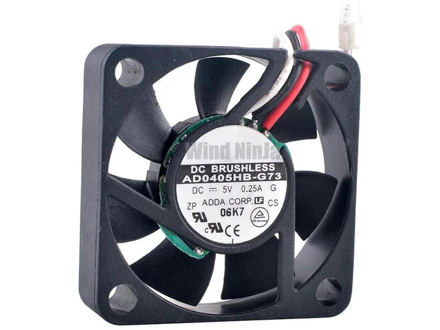 AD0405HBG73 40x40x10mm DC5V 0.25A 3Pin HighSpeed Axial Cooling Fan, 40mm Miniature Replacement Fan for Power Switch and Small Electronic Device...