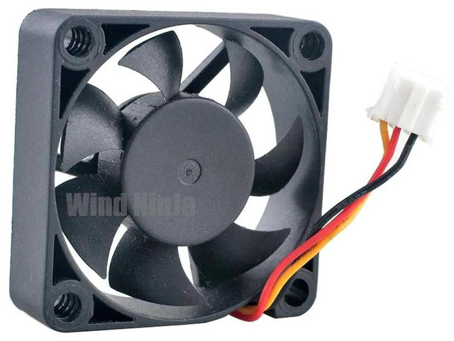 DFS351012L 35x35x10mm DC12V 1.0W 3Pin Axial Cooling Fan, 35mm Replacement Fan for Printer and Power Supply Electronic Hardware Heat Dissipation
