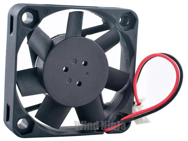 KD1204PFB2 40x40x10mm Dual Ball Bearing Cooling Fan, DC12V 1.4W 2Pin Mini Axial Replacement Fan for Computer Chassis, Power Supply Unit, Embedded...